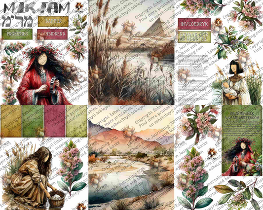 WOB PRINTABLE MIRIAM (FACELESS) - AFRIKAANS