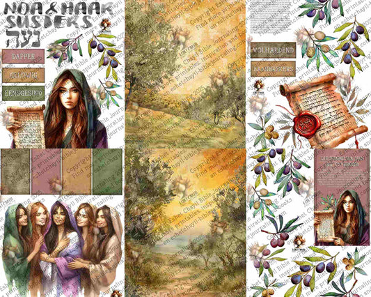 WOB PRINTABLE NOA (DETAILED FACES) - AFRIKAANS