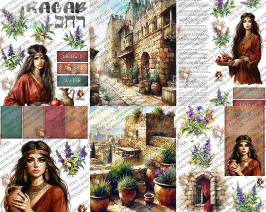 WOB PRINTABLE RAGAB (DETAILED FACES) - AFRIKAANS