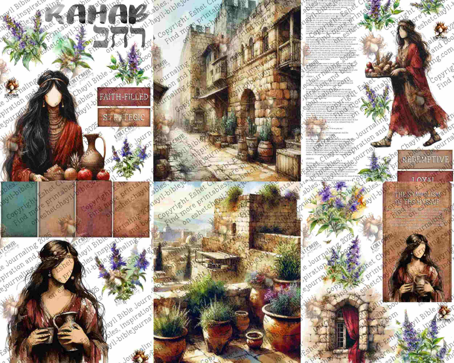 WOB PRINTABLE RAHAB (FACELESS) - ENGLISH