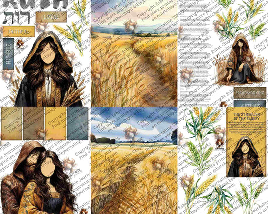 WOB PRINTABLE RUTH (FACELESS) - ENGLISH