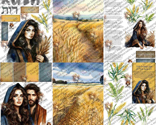 WOB PRINTABLE RUTH (DETAILED FACES) - ENGLISH