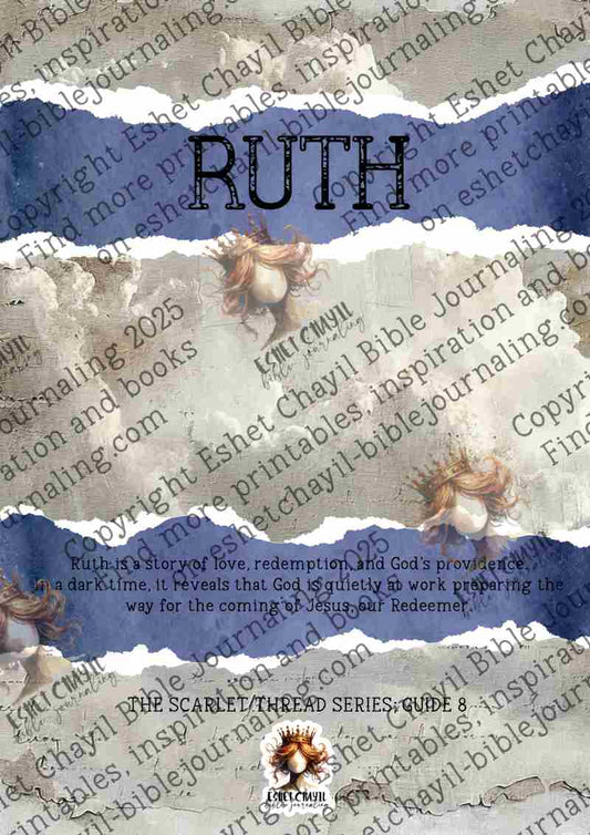 The Scarlet Thread: Ruth Bible Book Summary -  A Bible Study Guide and Printable Ebook, Bible Journaling, Bible Study Guide (Copy)