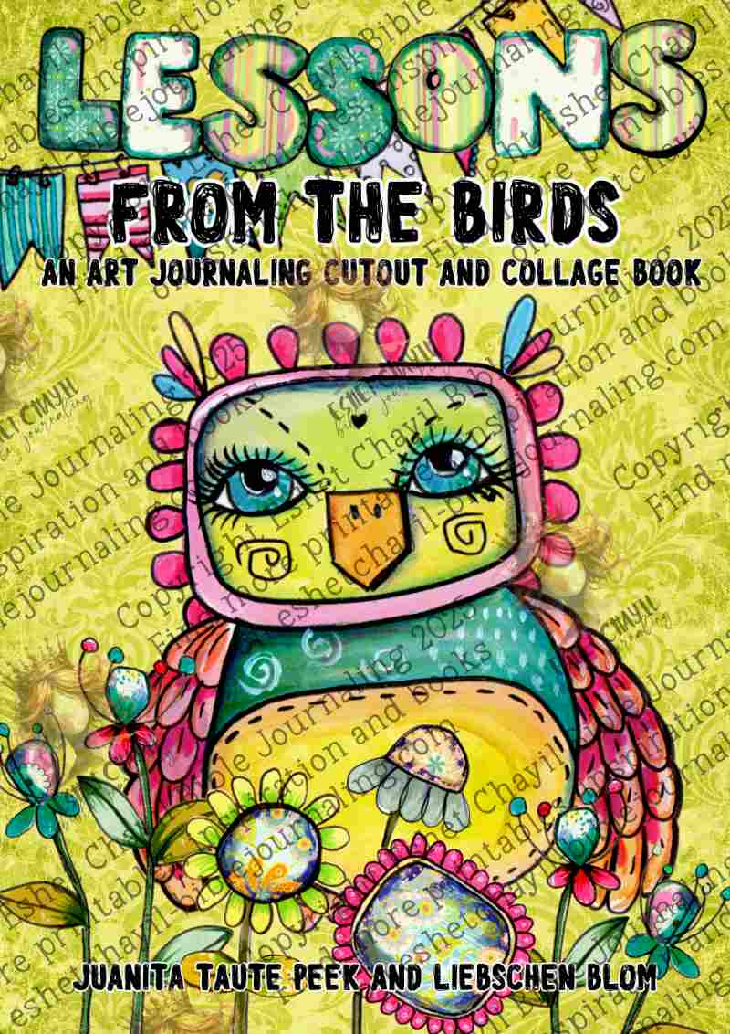 ART JOURNALING CUTOUT AND COLLAGE BOOK BY JUANITA - BUNDLE