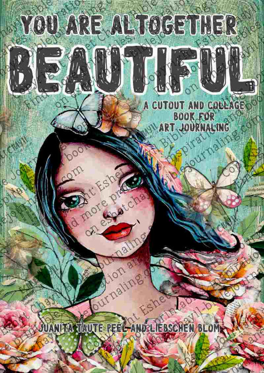 ART JOURNALING CUTOUT AND COLLAGE BOOK BY JUANITA - BUNDLE