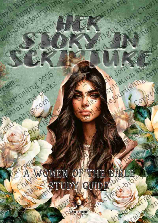 Her Story in Scripture ENGLISH - A 184 Page Printable Bible Study Guide with 450 Study Questions and Exclusive Online Community Access