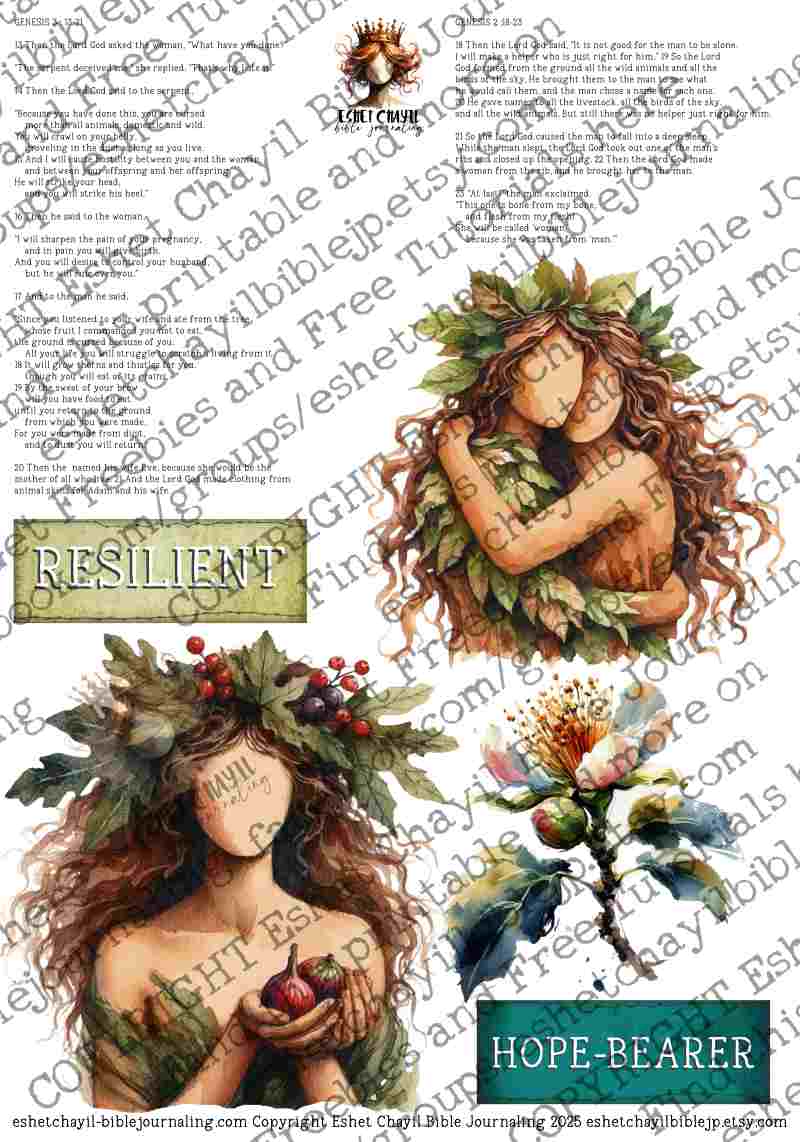 WOB PRINTABLE EVE (FACELESS) - ENGLISH