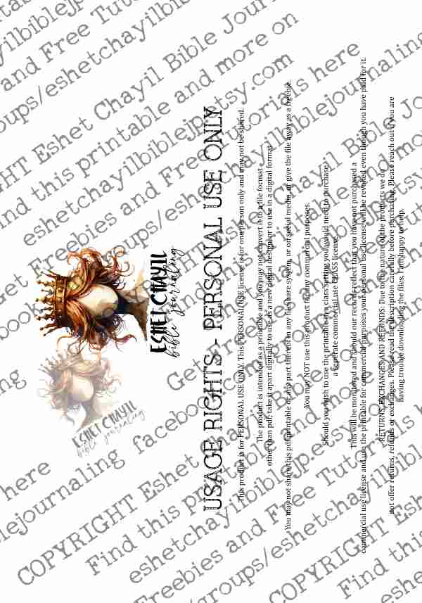 #AFFIRMATION 30 - I am being renewed daily 2 Corinthians 4:16  - Bible Journaling Printable