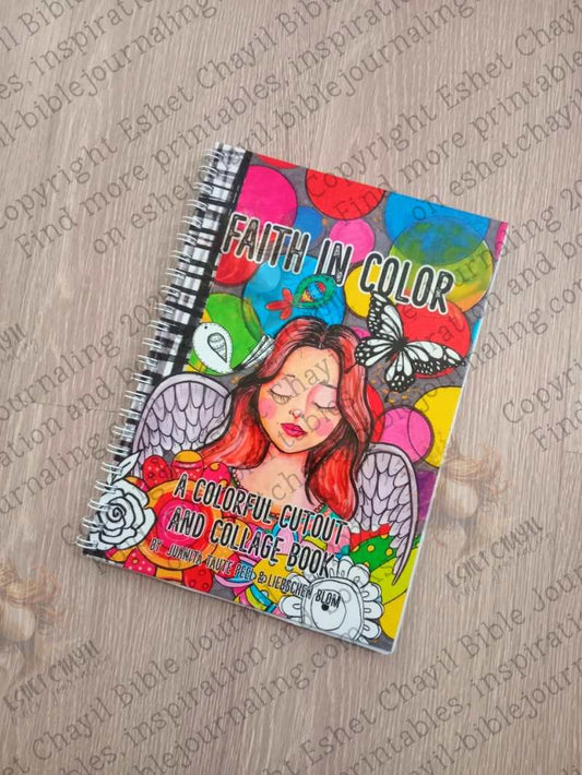 Faith in Color Bible Art Cutout and Collage Book