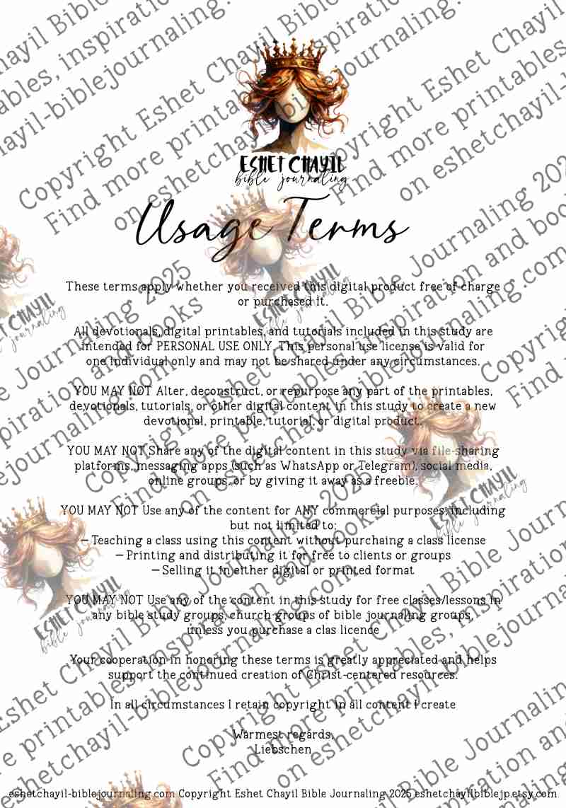 Warrior Bride Christian Printable – Ivory Edition – Bible Journaling Tip Ins and Tabs – Christian Woman Art – Spiritual Warfare Decor