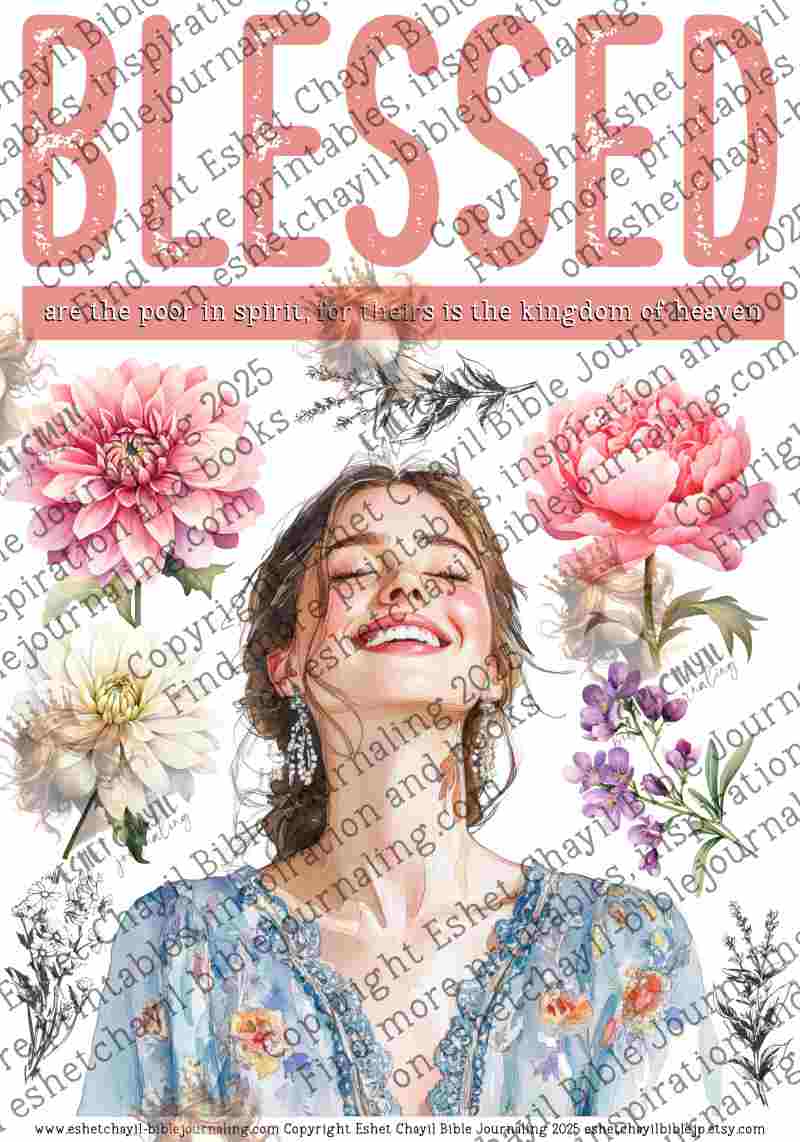 Blessed - A Bible Study Guide and Printable Ebook