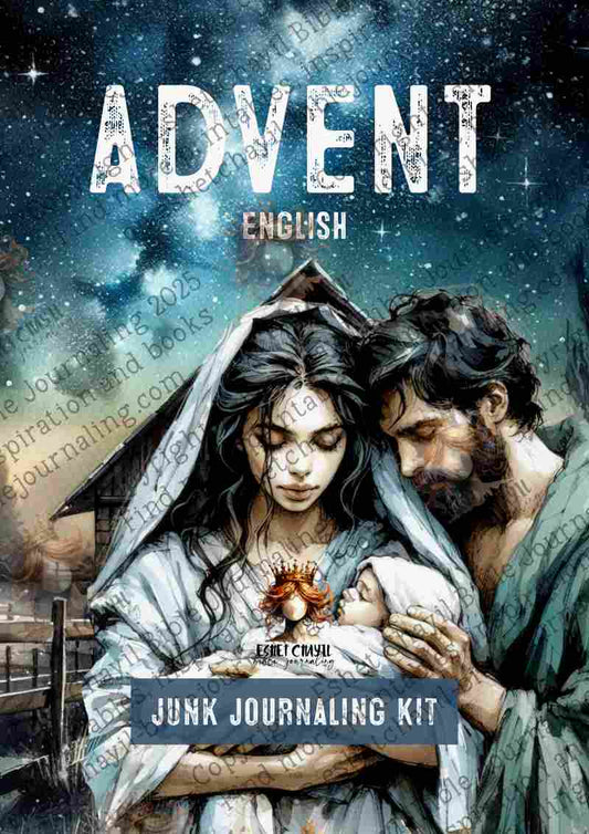 ADVENT JUNK JOURNALING KIT - ENGLISH