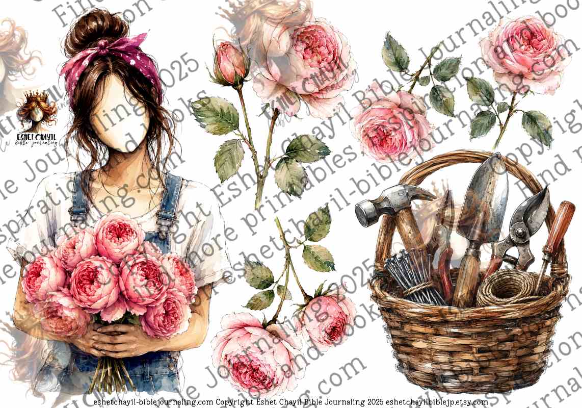 BOU DIE HEINING -  BYBELKUNS PRINTABLE 3 -  DIGITALE PRINTABLE - AFRIKAANS
