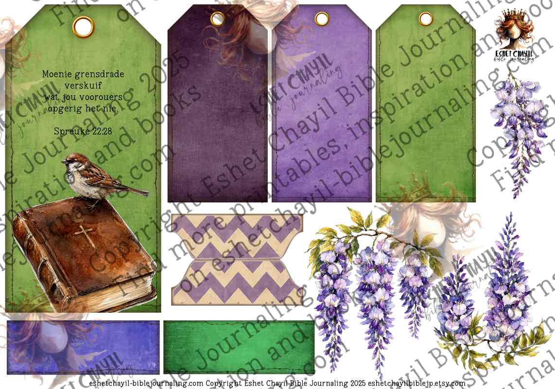 BOU DIE HEINING -  BYBELKUNS PRINTABLE 6 -  DIGITALE PRINTABLE - AFRIKAANS