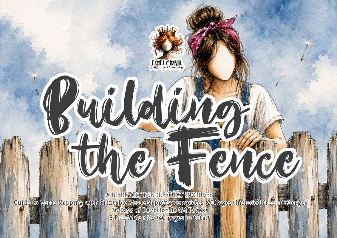 BUILDING THE FENCE COMPLETE DIGITAL PRINTABLE BUNDLE - ENGLISH
