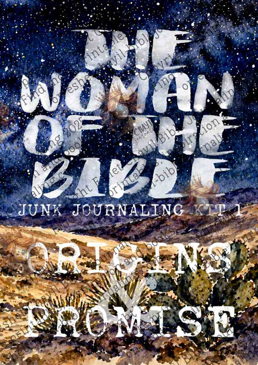 WOB JUNK JOURNALING KIT 1  - ORIGINS AND PROMISE