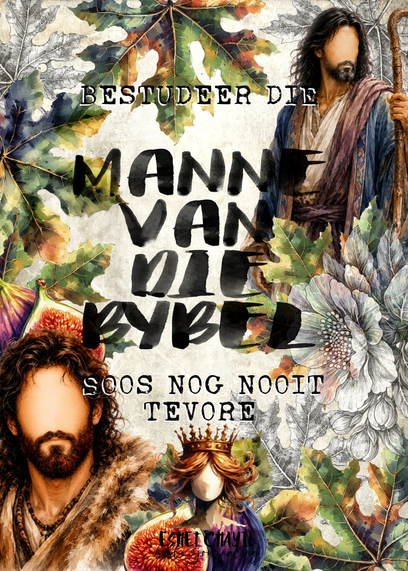 MEN OF THE BIBLE PRINTABLE BUNDLE VOL 1 (FACELESS) - AFRIKAANS