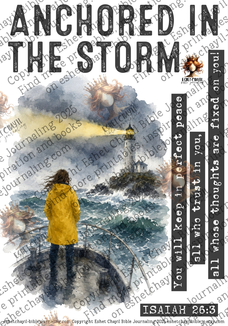 ANCHORED IN THE STORM - ENGLISH