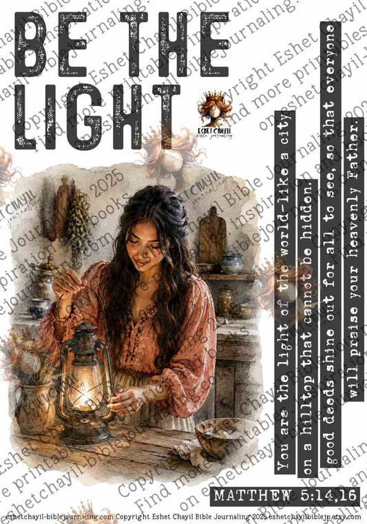 BE THE LIGHT - ENGLISH