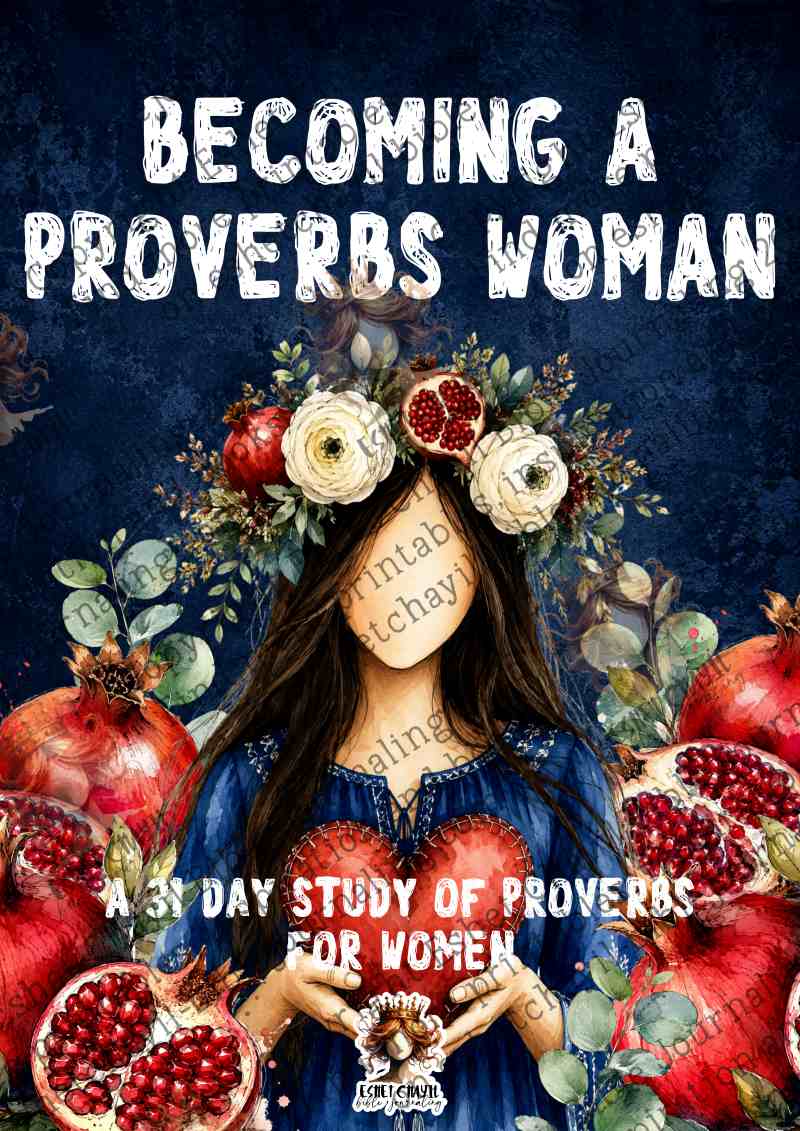 Becoming a Proverbs Woman Bible Study Guide | 40 Page Printable PDF