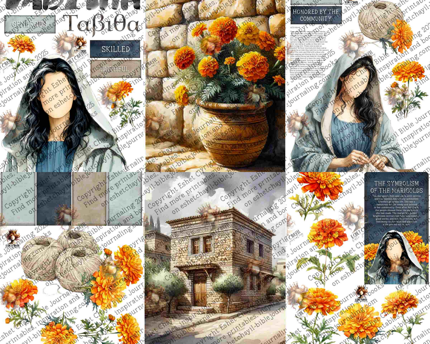 WOB PRINTABLE #P48 TABITHA (FACELESS) - ENGLISH