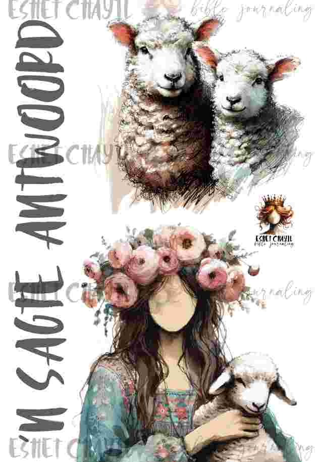 #BIBLE JOURNALING PRINTABLE - GENTLE ANSWER AFRIKAANS