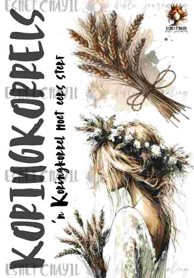 #BIBLE JOURNALING PRINTABLE - GRAIN OF WHEAT AFRIKAANS