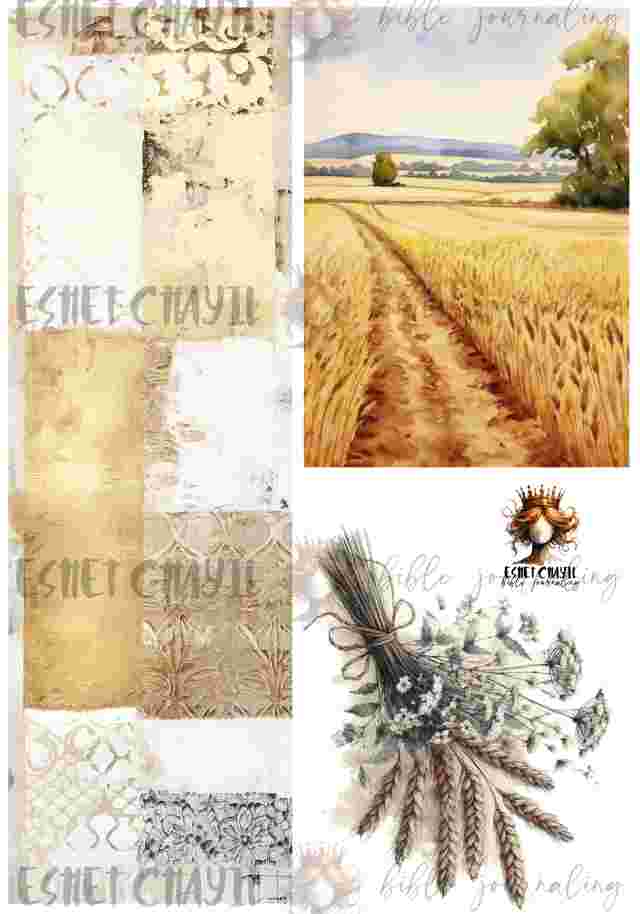 #BIBLE JOURNALING PRINTABLE - GRAIN ENGLISH