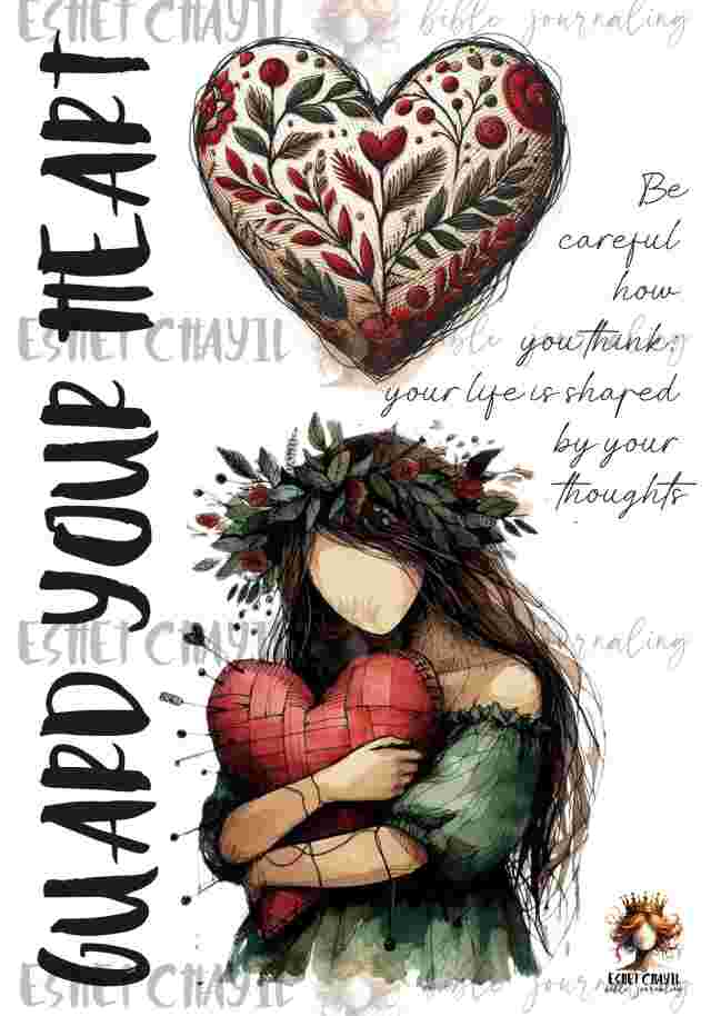 #BIBLE JOURNALING PRINTABLE - GUARD ENGLISH
