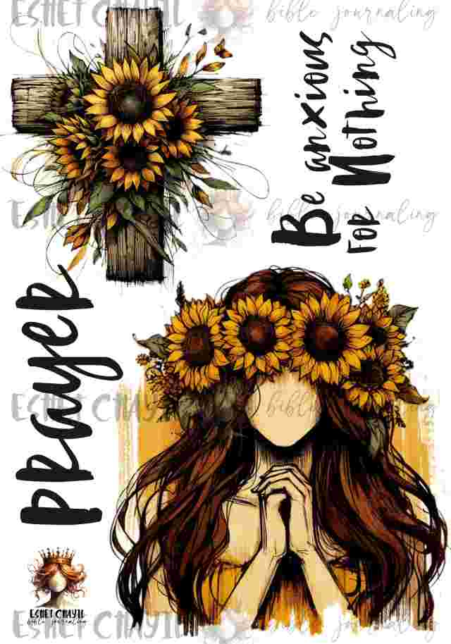 #BIBLE JOURNALING PRINTABLE - PRAYER ENGLISH
