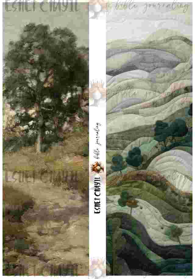 #BIBLE JOURNALING PRINTABLE - TREE ENGLISH
