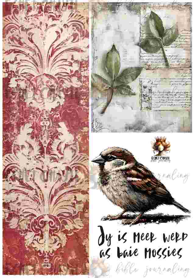 #BIBLE JOURNALING PRINTABLE - WORTHY AFRIKAANS