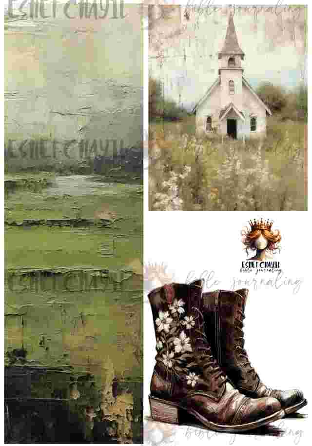 #BIBLE JOURNALING PRINTABLE - REGUIT PAD AFRIKAANS