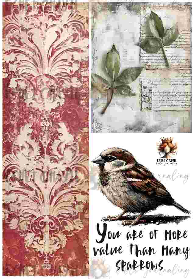 #BIBLE JOURNALING PRINTABLE - WORTHY ENGLISH