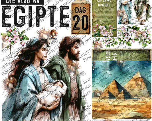 ADVENT #20 (DETAILED FACES) - AFRIKAANS