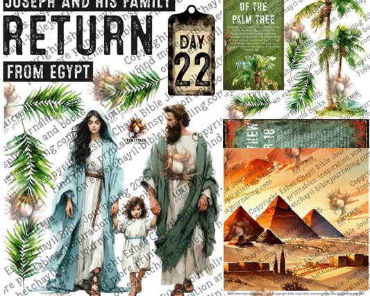 ADVENT #22 (DETAILED FACES) - ENGLISH