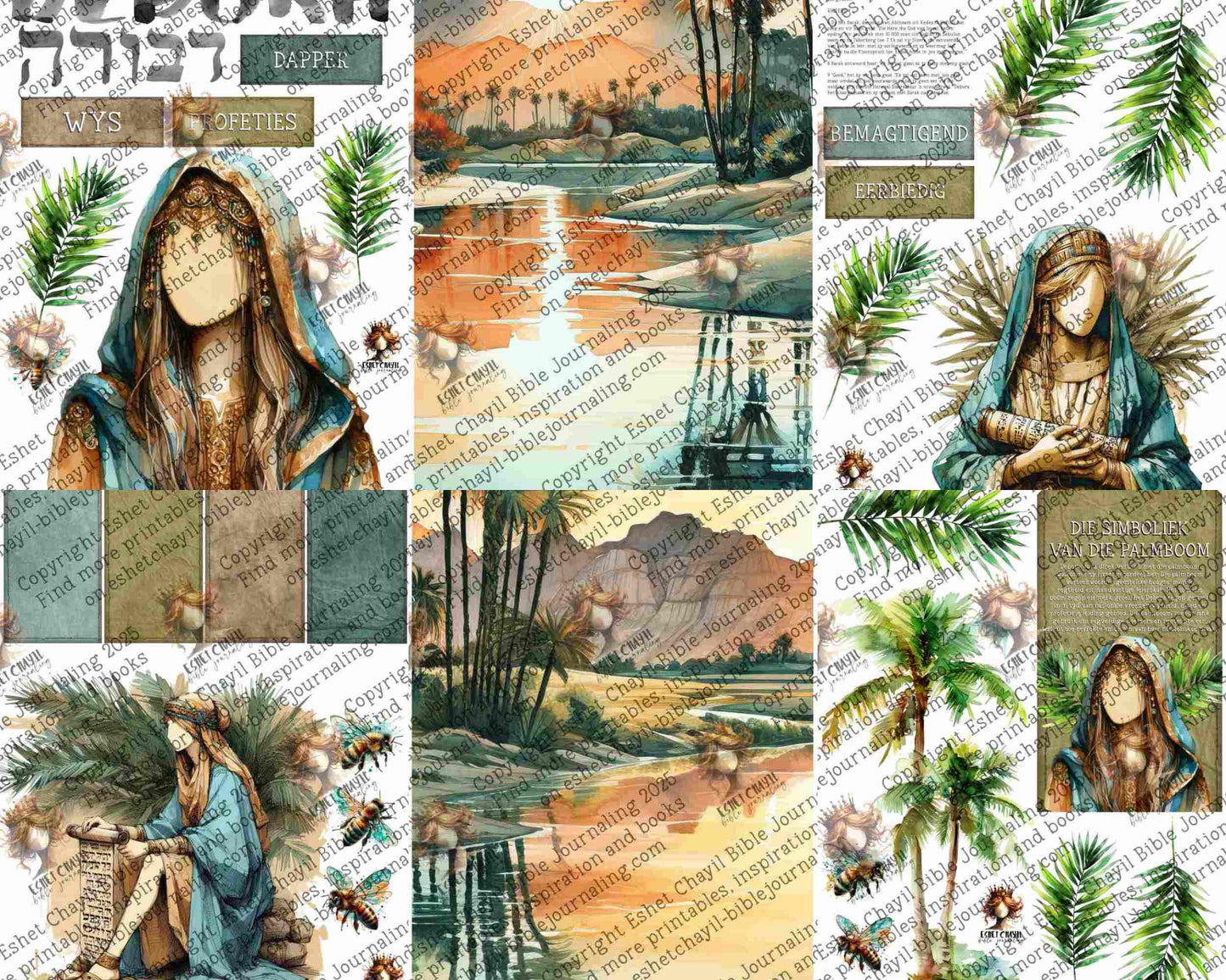 WOB PRINTABLE DEBORA (FACELESS) - AFRIKAANS