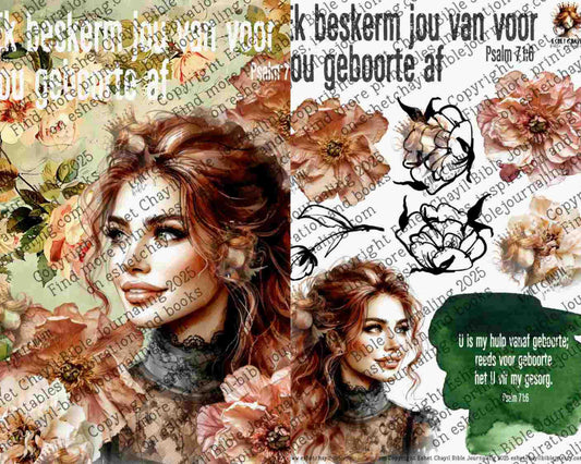 GOD'S LETTER TO HIS PRECIOUS DAUGHTER #10 - AFRIKAANS