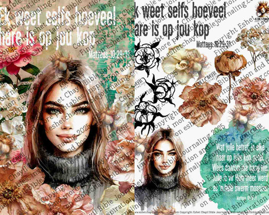 GOD'S LETTER TO HIS PRECIOUS DAUGHTER #2 - AFRIKAANS