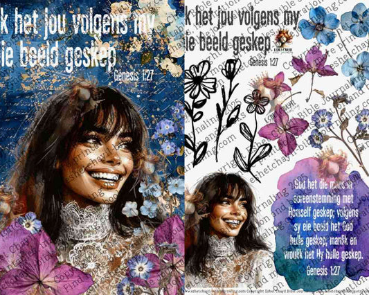 GOD'S LETTER TO HIS PRECIOUS DAUGHTER #3 - AFRIKAANS