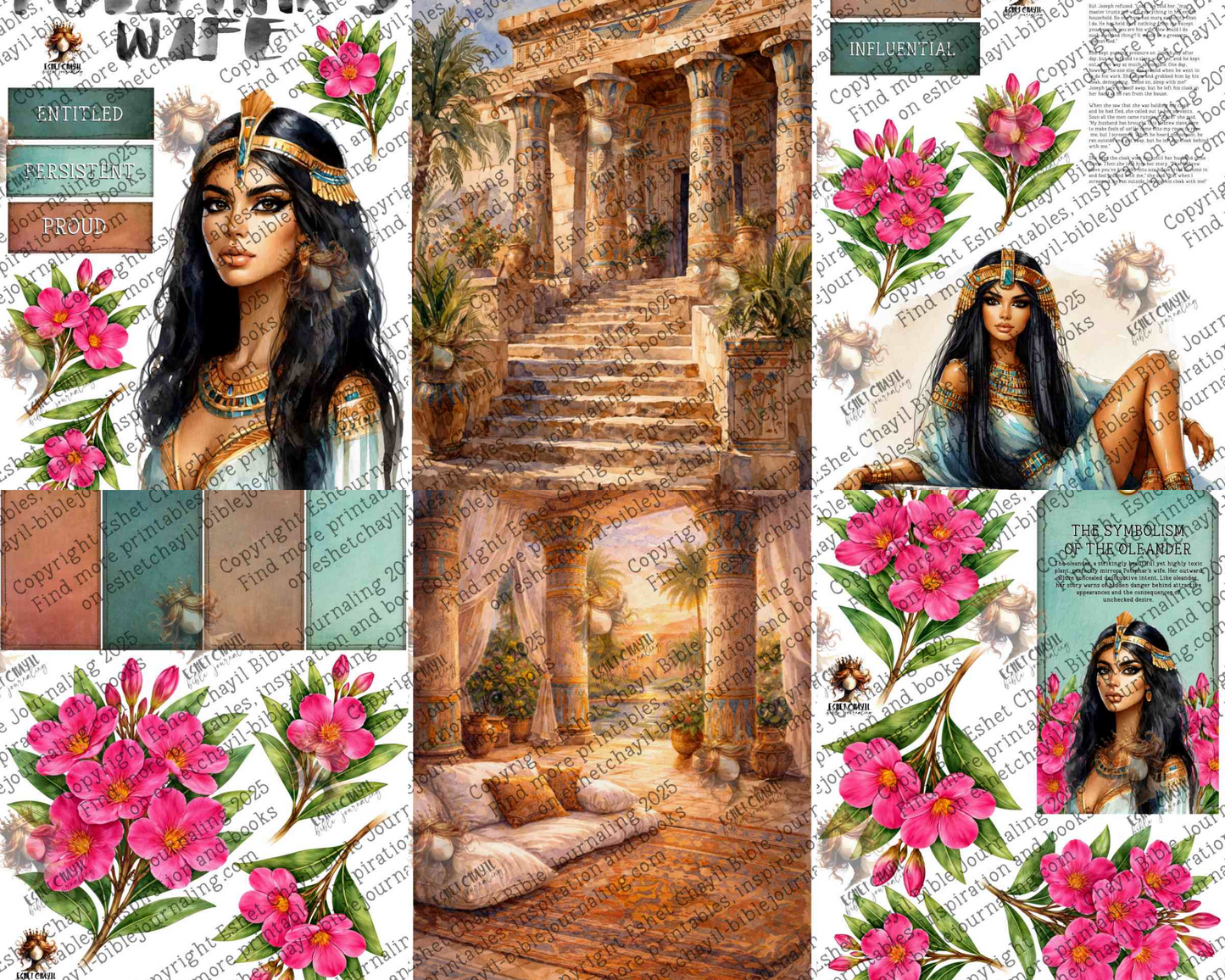 WOB PRINTABLE #N17 POTIPHAR'S WIFE (DETAILED FACES) - ENGLISH