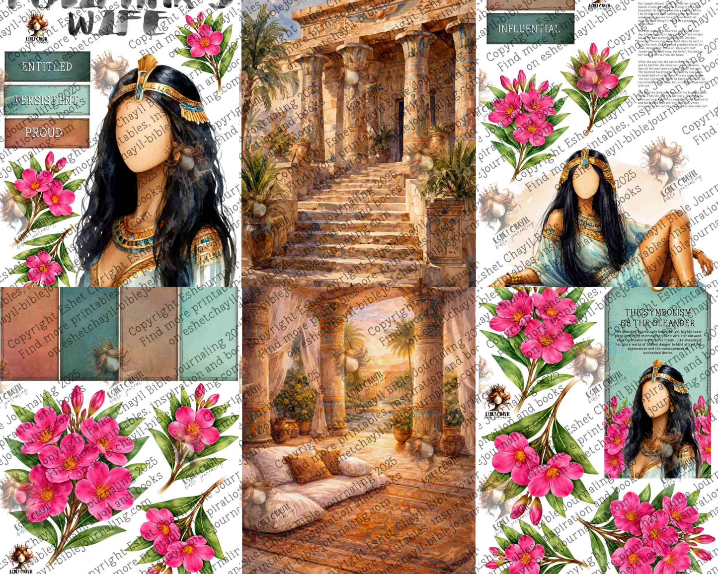 WOB PRINTABLE #N17 POTIPHAR'S WIFE (FACELESS) - ENGLISH