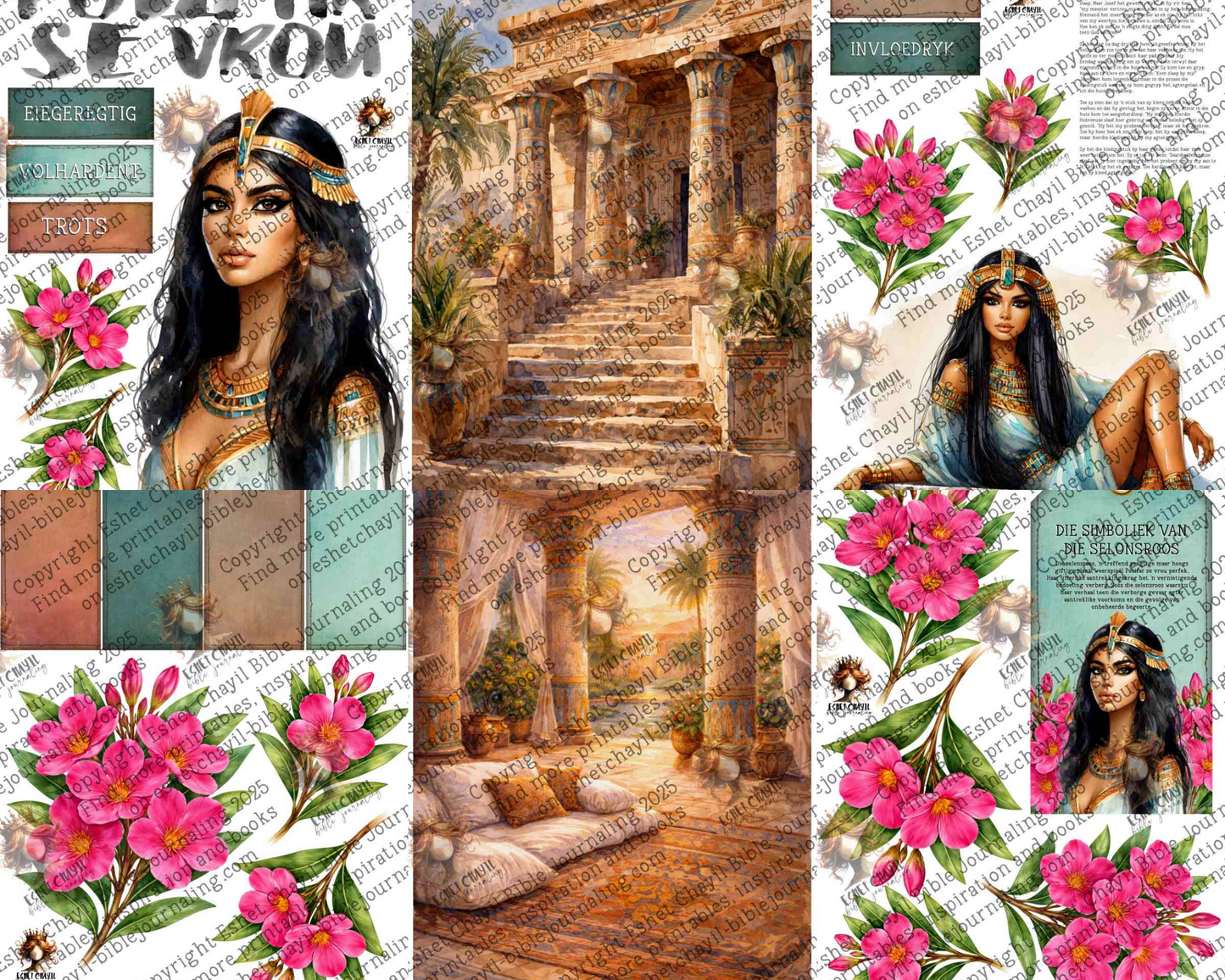 WOB PRINTABLE #N17 POTIFAR SE VROU  (DETAILED FACES) - AFRIKAANS