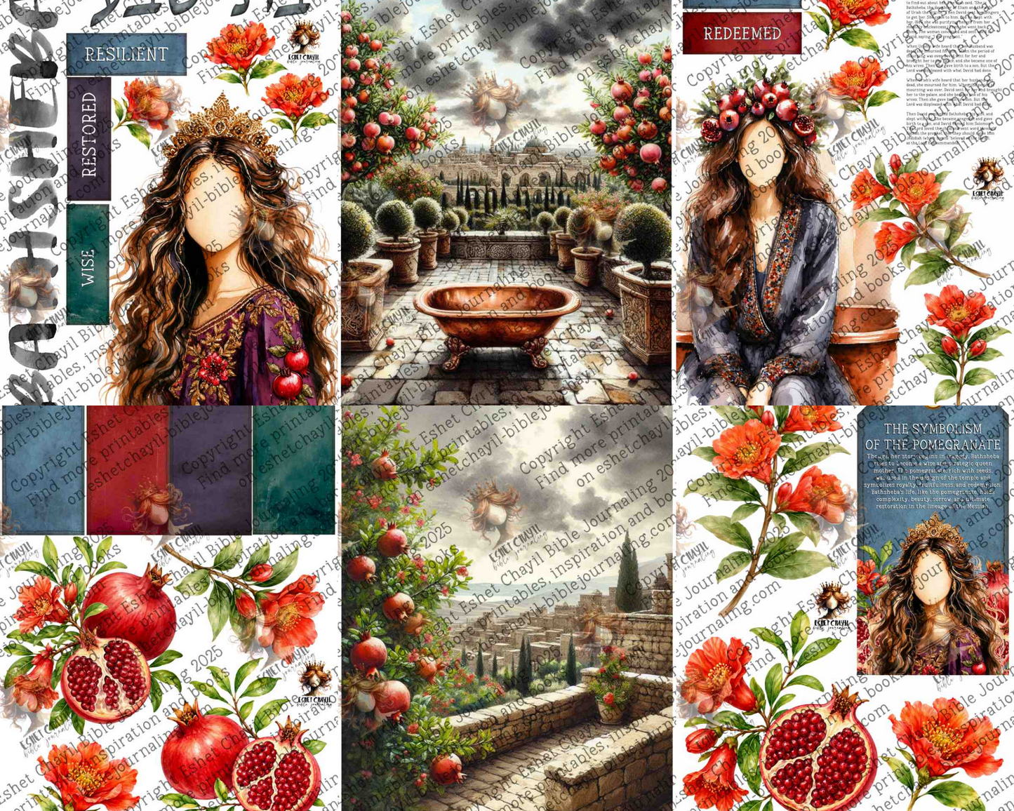 WOB PRINTABLE #N41 BATHSHEBA (FACELESS) - ENGLISH