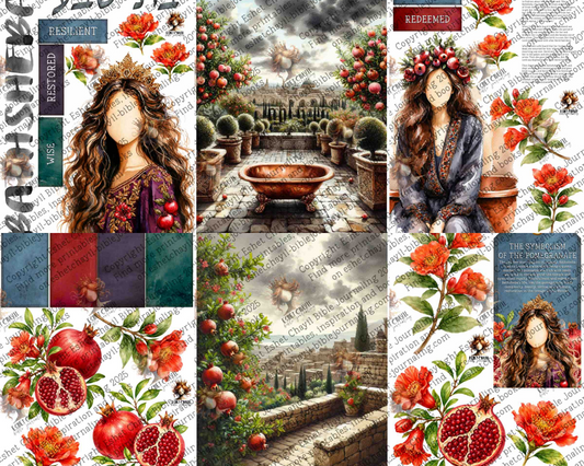 WOB PRINTABLE #N41 BATHSHEBA (FACELESS) - ENGLISH