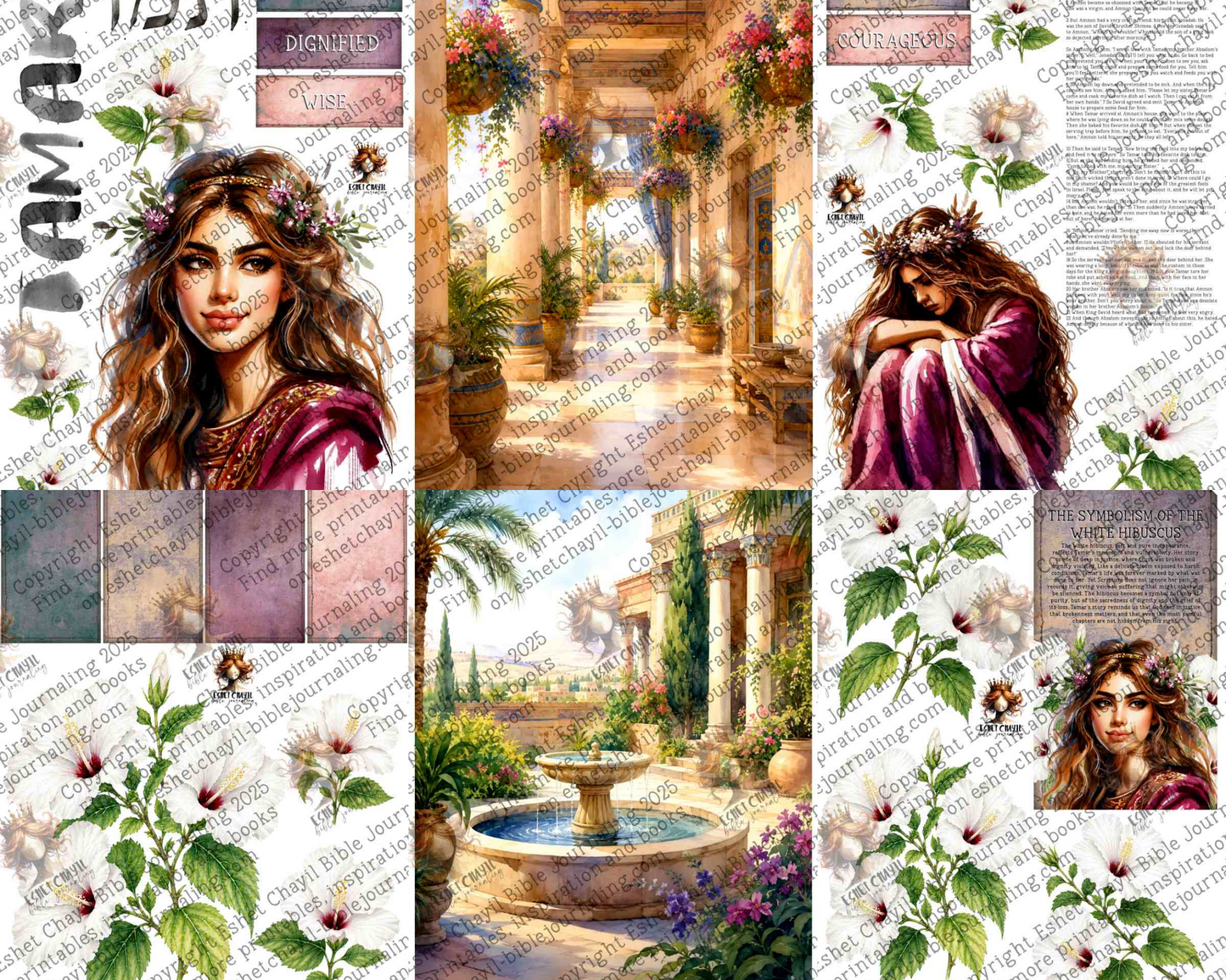 WOB PRINTABLE #N42 TAMAR DOD (DETAILED FACES) - ENGLISH