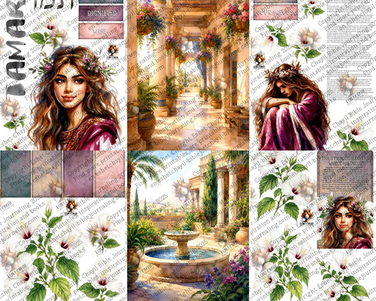 WOB PRINTABLE #N42 TAMAR DOD (DETAILED FACES) - ENGLISH
