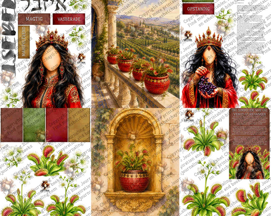 WOB PRINTABLE #N46 ISEBEL (FACELESS) - AFRIKAANS
