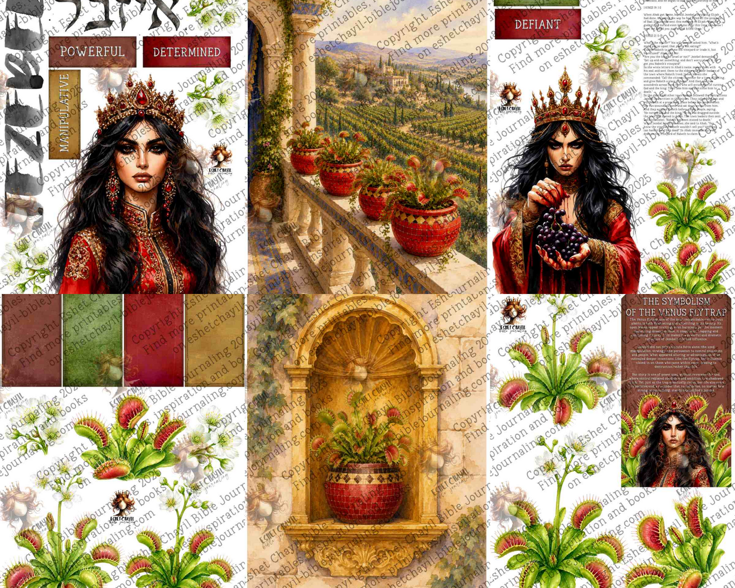 WOB PRINTABLE #N46 JEZEBEL (DETAILED FACES) - ENGLISH