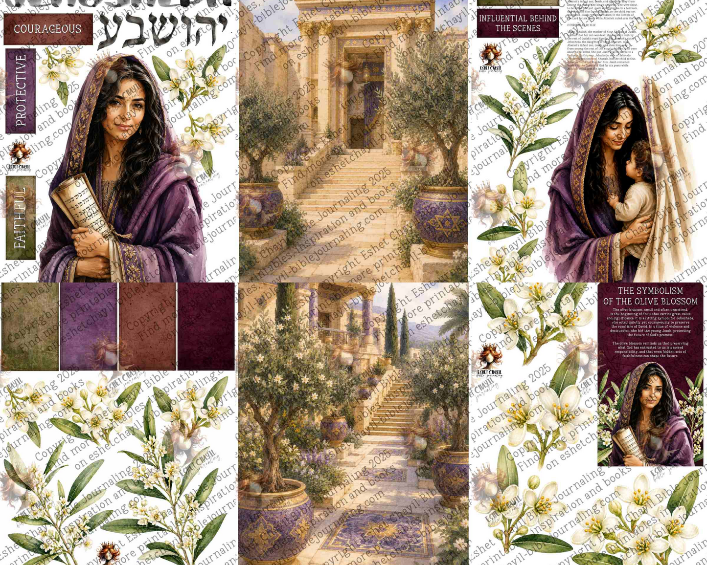 WOB PRINTABLE #N50 JEHOSHEBA (DETAILED FACES) - ENGLISH